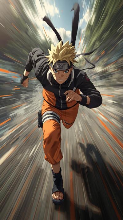 Naruto Style Ninja Sprint