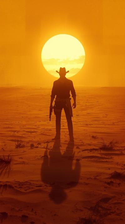Trigun Desert Gunslinger Sun