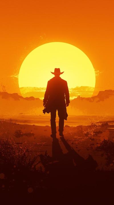 Trigun Desert Gunslinger Sun