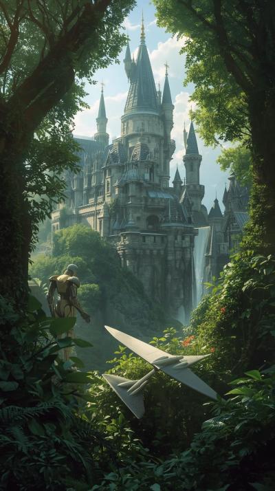 Nausica Valley WinCastle In The Sky Robot Guardian