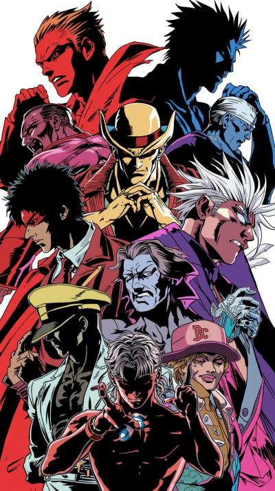 JoJo Iconic Pose Collage