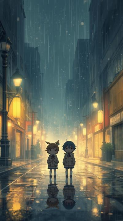 Weathering With YoClannad Dango Family Charmu Rain