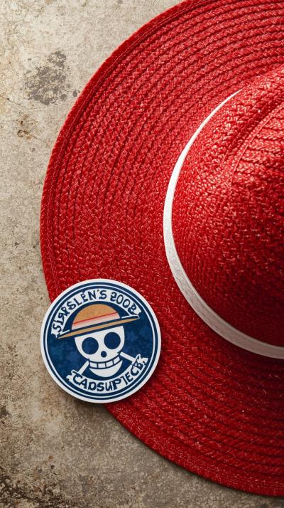 One Piece Straw HatDragon Ball Capsule Corp Sticke