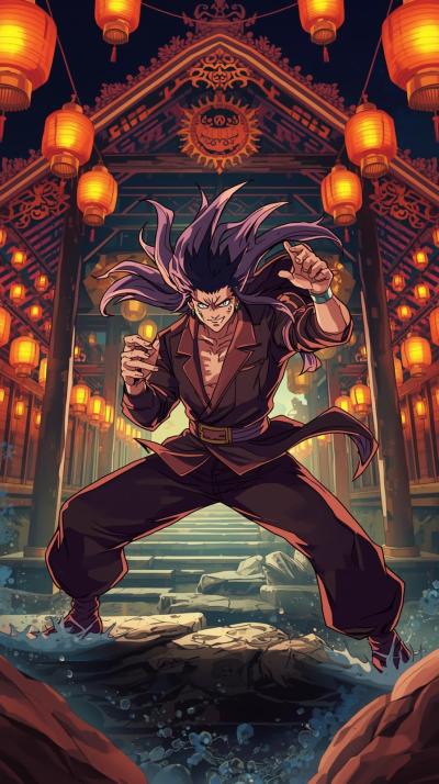 JoJo Iconic Pose CoSpirited Away Bathhouse Lantern