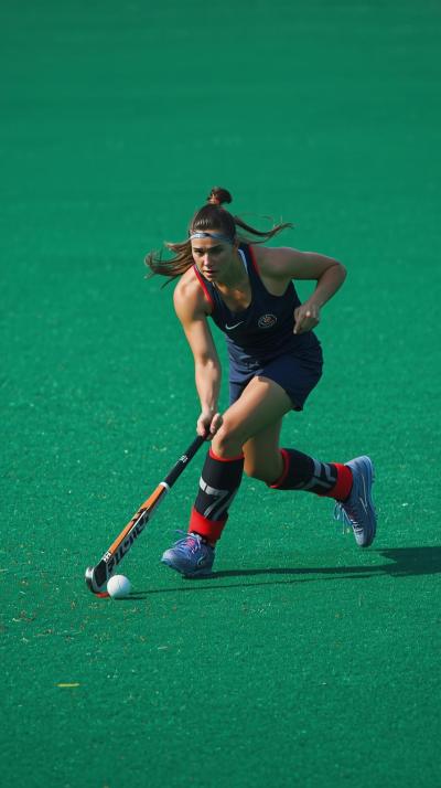 Field Hockey Reverse Stick Hit