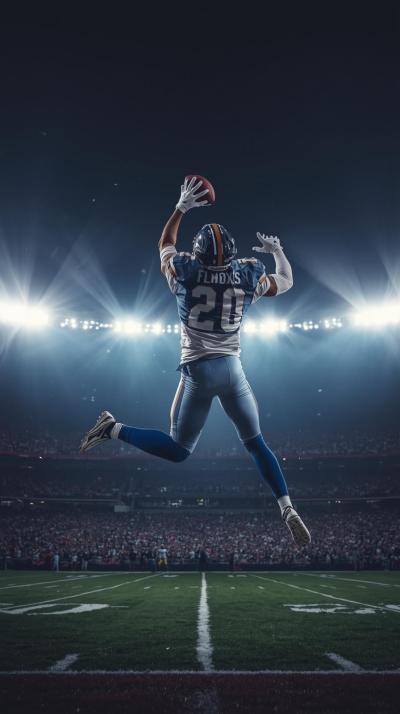 Football Hail Mary Catch