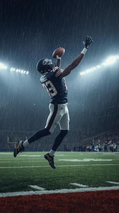 Football Hail Mary Catch