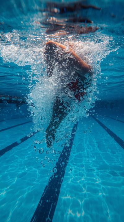 Freestyle Flip Turn Bubbles