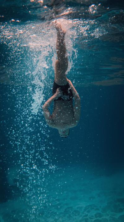 Freestyle Flip Turn Bubbles