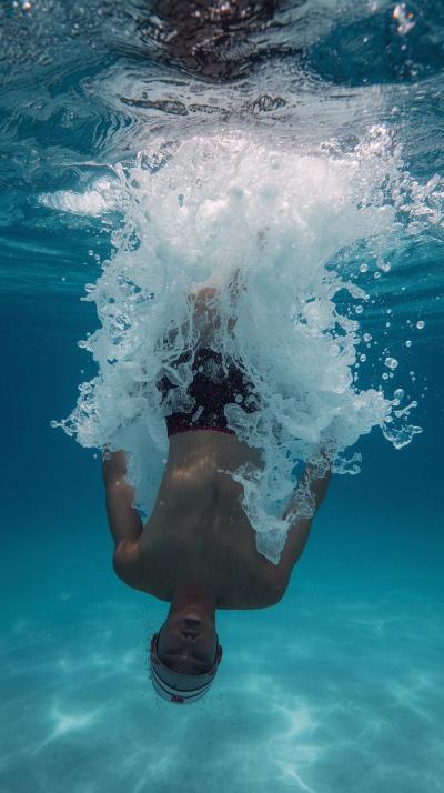 Freestyle Flip Turn Bubbles