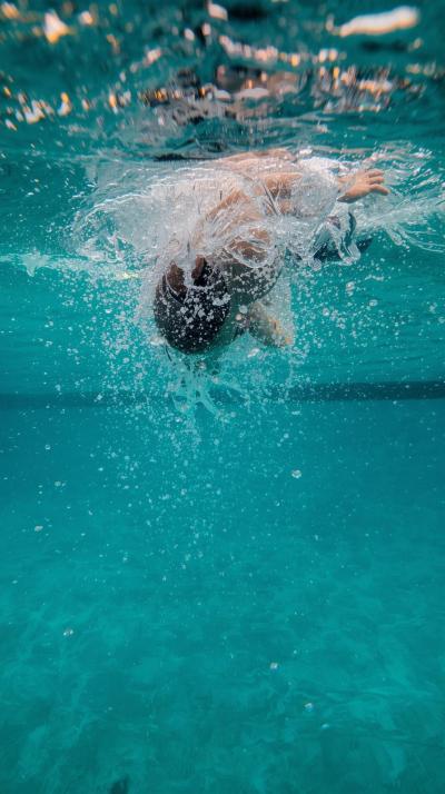 Freestyle Flip Turn Bubbles