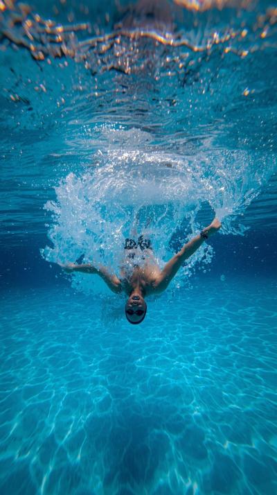 Freestyle Flip Turn Bubbles