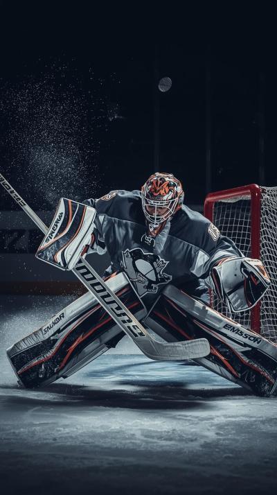 Goal Crease Glove Save