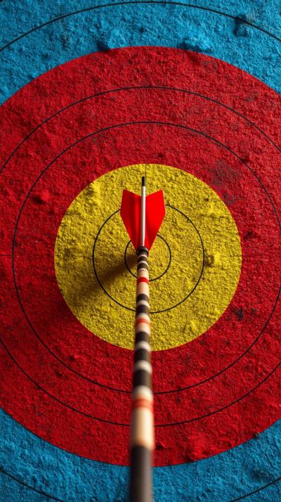 Archery Bullseye Fletching