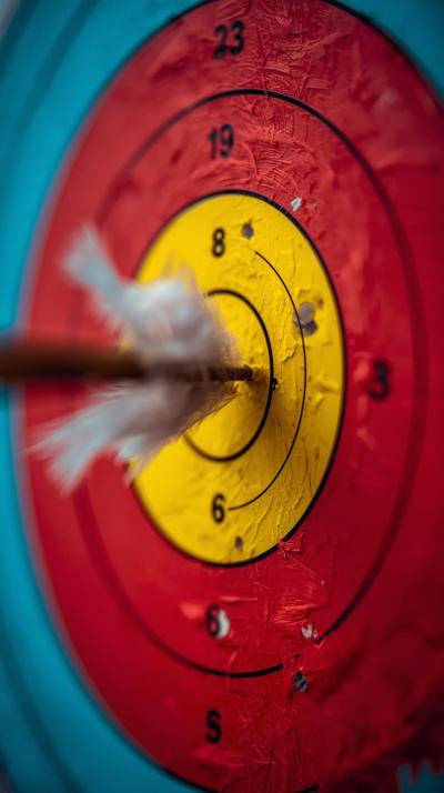 Archery Bullseye Fletching