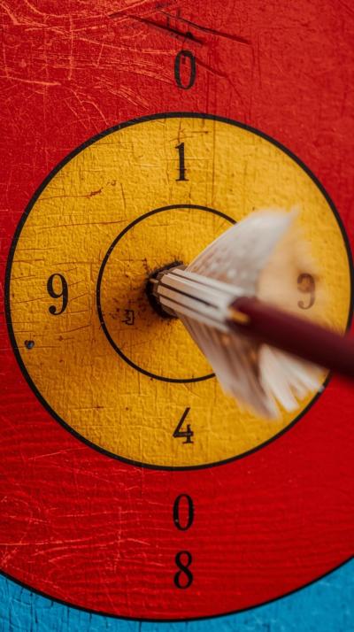 Archery Bullseye Fletching