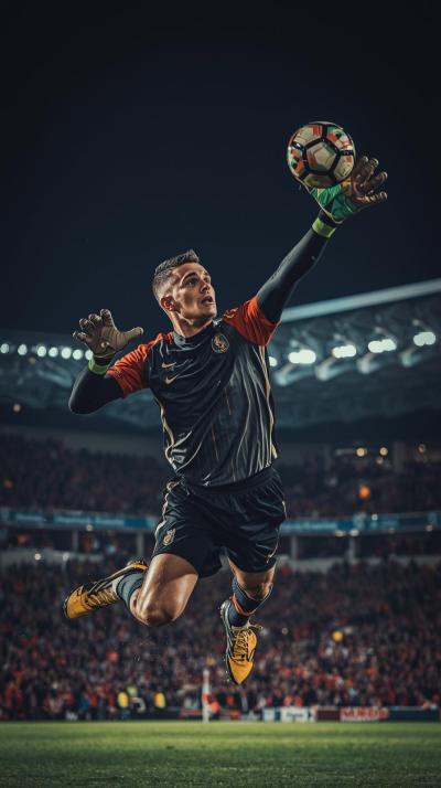 Goalkeeper Full Stretch Save