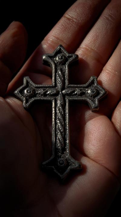 Rings Iron Cross Hold