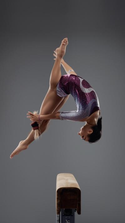 Balance Beam Poised Turn