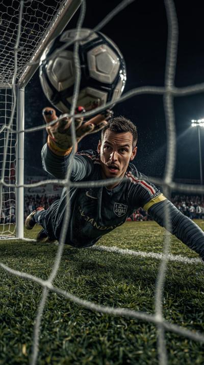 Goalkeeper Full Stretch Save