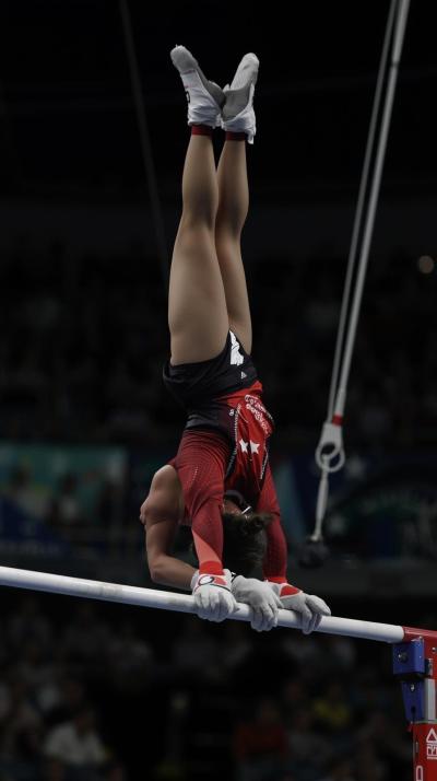 Uneven Bars Release Catch