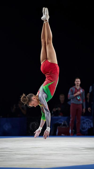 Gymnastics Floor Tumble Pass