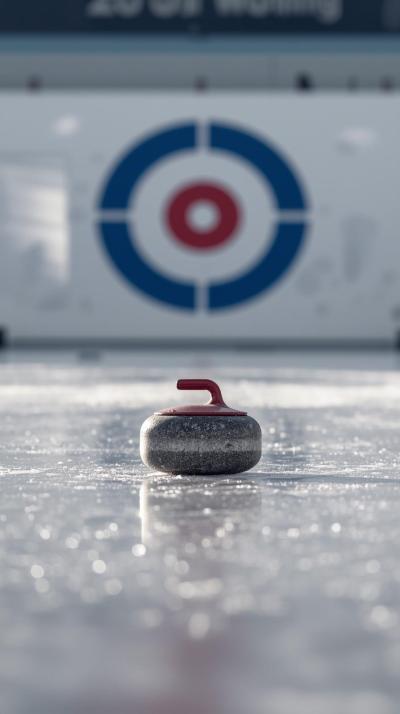 Biathlon Target FocuCurling Stone Last Shots