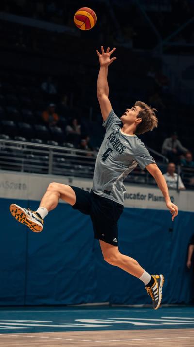 Handball Fast Break Jump Shot