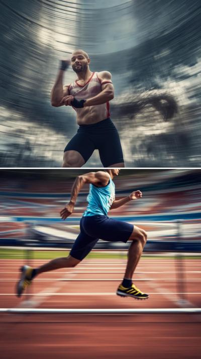 Shot Put Power Laun   M Hurdles Trail Legsch