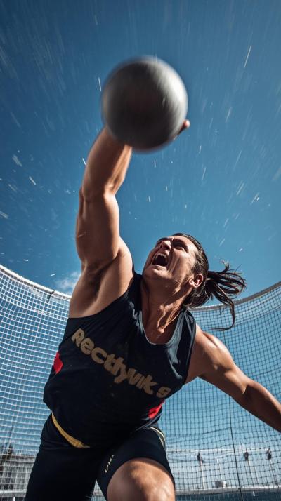 Shot Put Power Launch