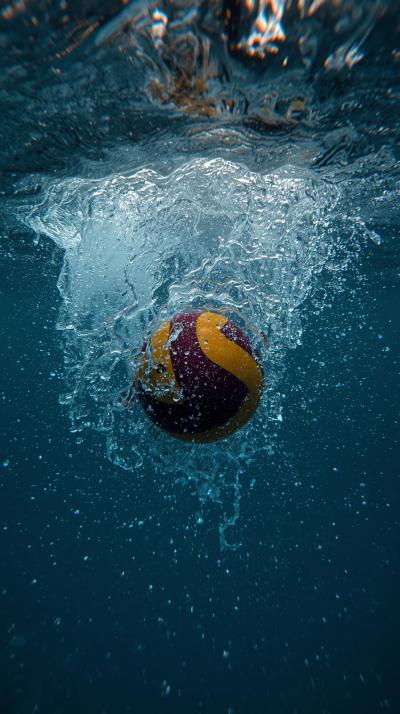 Water Polo Skip Shot Ripple