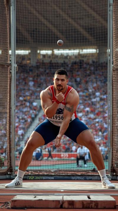 Shot Put Power Launch