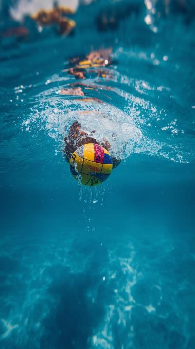 Water Polo Skip Shot Ripple