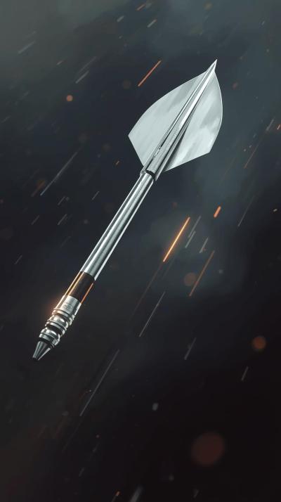 Javelin Spear In Flight