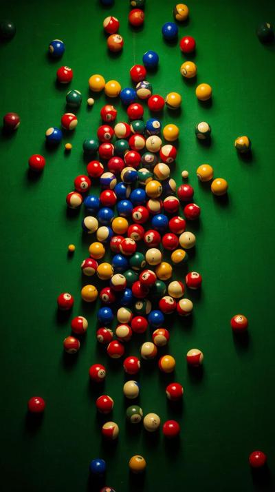 Snooker Break Off Scatter