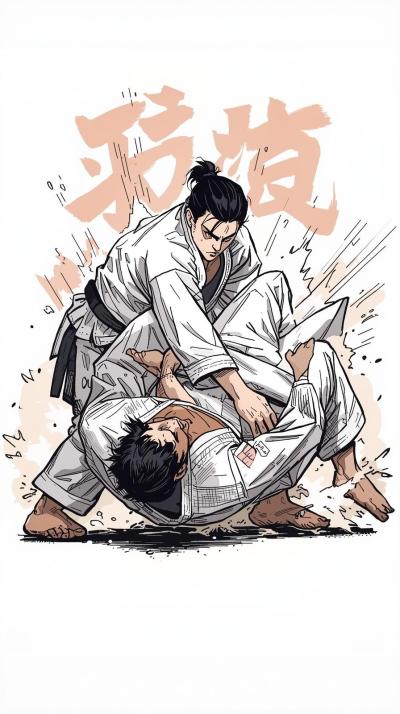 Judo Ippon Shoulder Throw