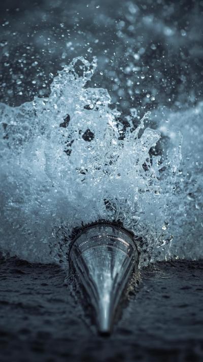 Canoe Sprint Bow Splash