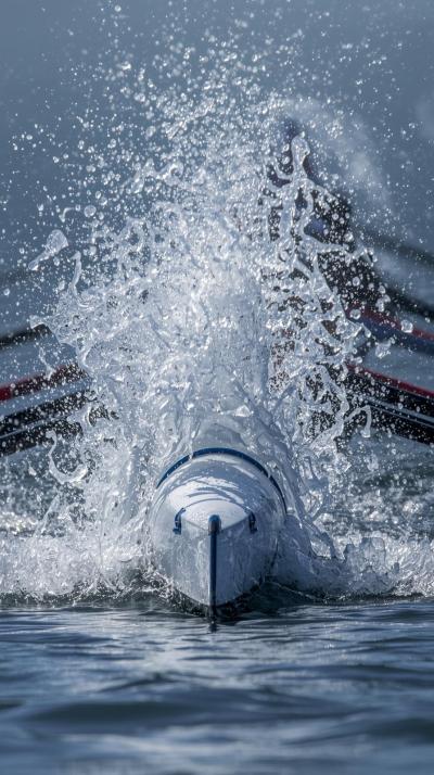 Canoe Sprint Bow Splash
