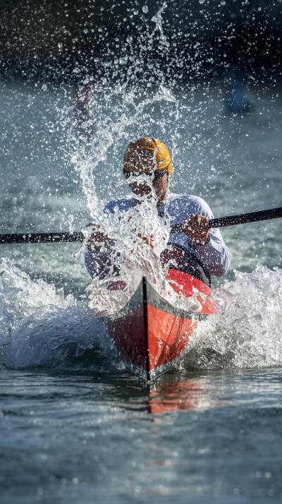 Canoe Sprint Bow Splash