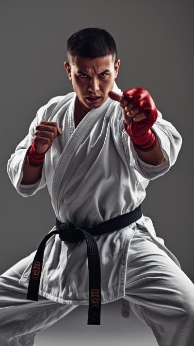 Karate Kumite Stance