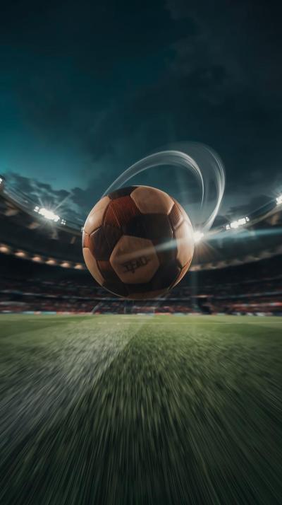 Soccer Free Kick Curl