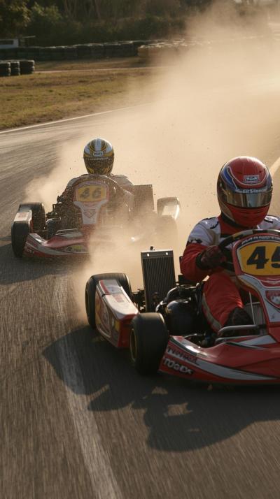 Karting Hairpin Overtake