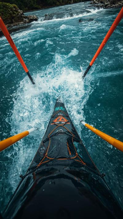Kayak Slalom Gate Cut