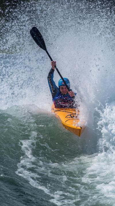Kayak Slalom GSailing Upwind Heelate Cut