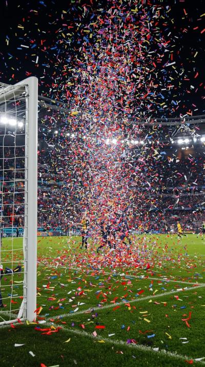 Corner Kick Confetti Burst