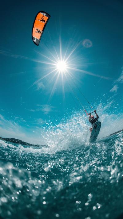 Kitesurf Jump Kite Loop