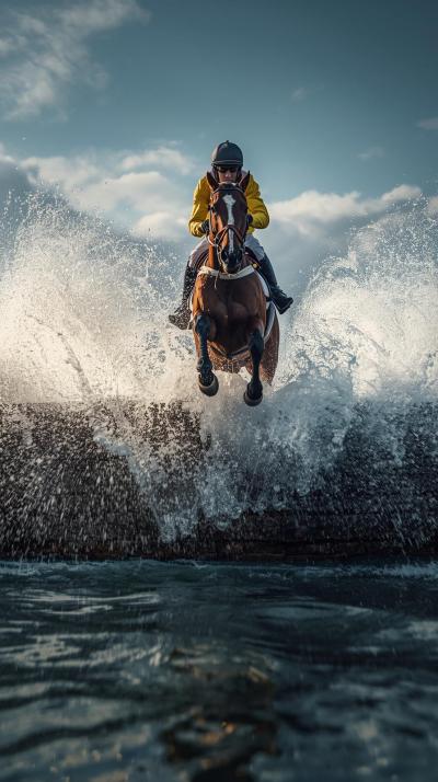 Steeplechase Water Pit Splash