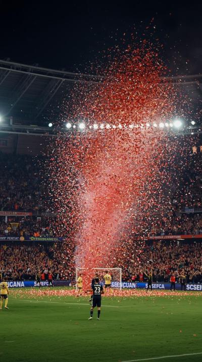 Corner Kick Confetti Burst