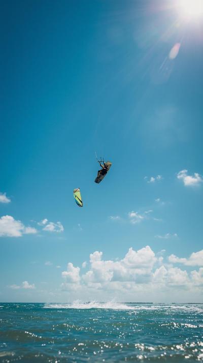 Kitesurf Jump Kite Loop