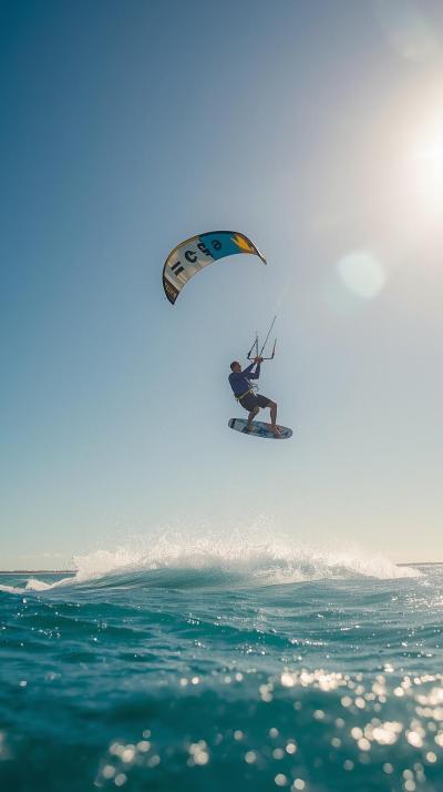 Kitesurf Jump Kite Loop
